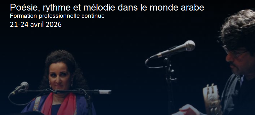 Formation PRO « Poésie, rythme et mélodie dans le monde  &hellip;